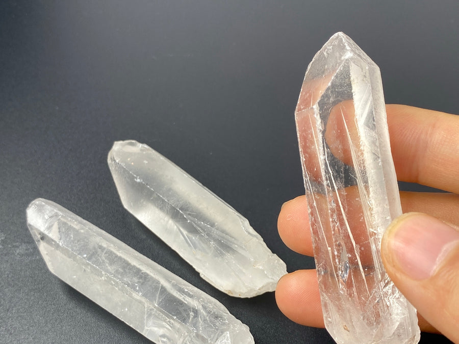 1PC 50~100mm large thick Natural rock crystal quartz Stick Wand Undrilled