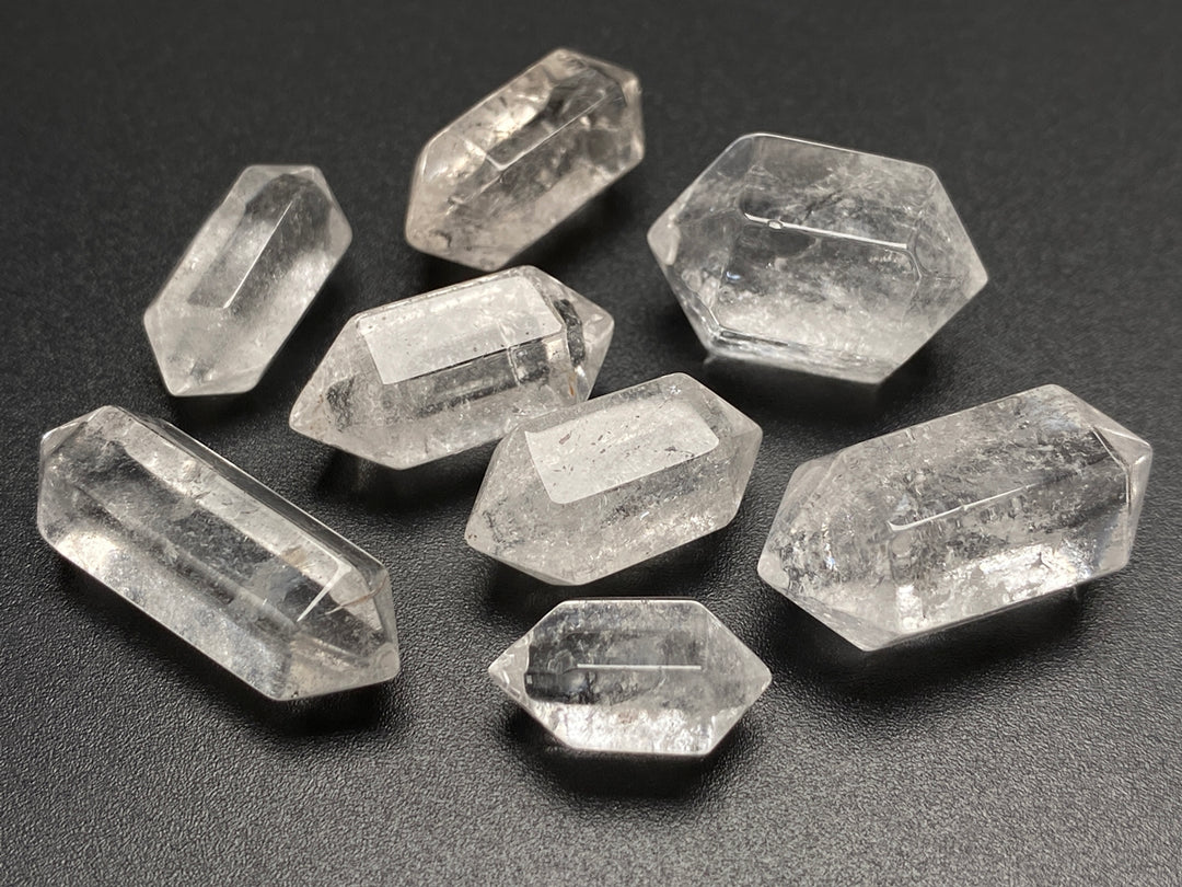 1PC 18~35mm Natural rock crystal quartz Stick Wand pendant Undrilled