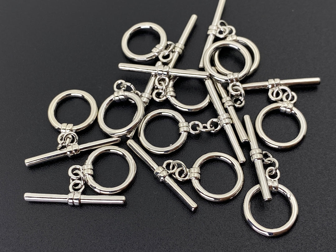 5PCS 14x25mm Gold plated brass metal OT Buckle, Toggle Clasp findings