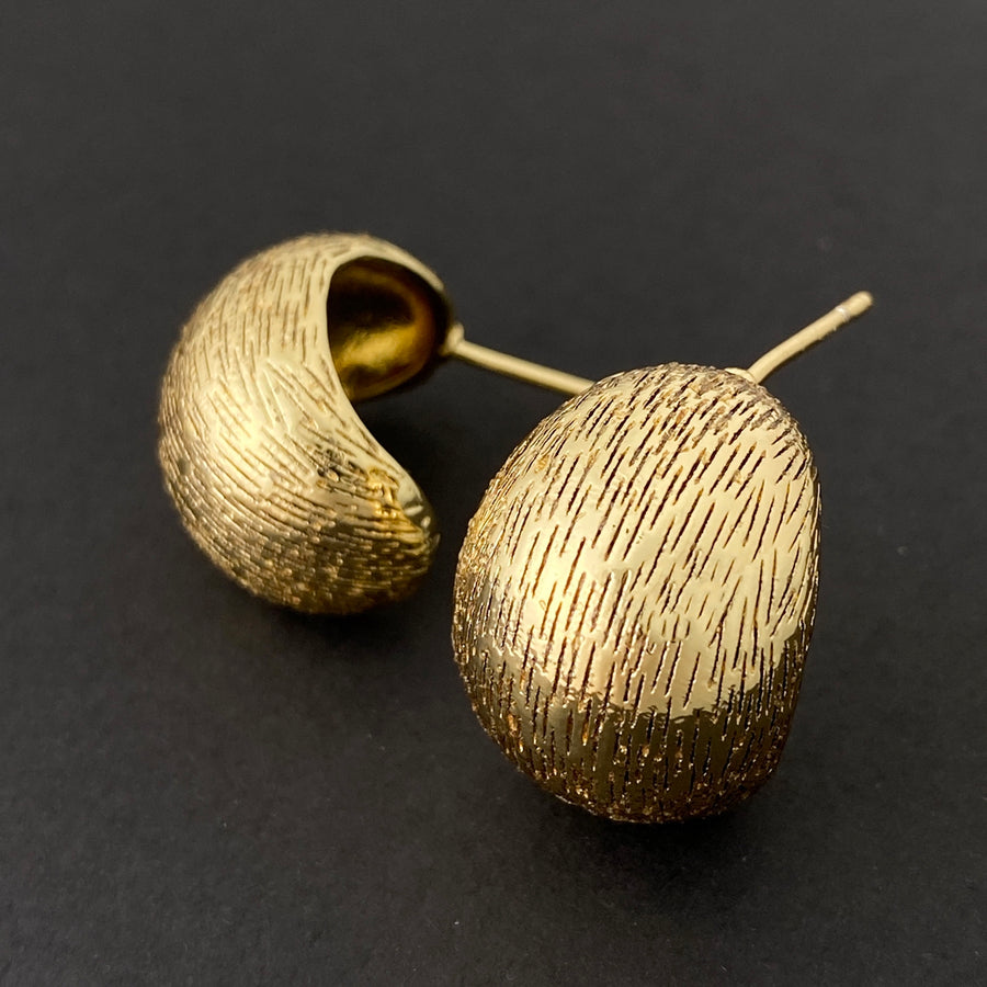 20x16mm Gold plated brass earrings, fashion earrings for her,beetle