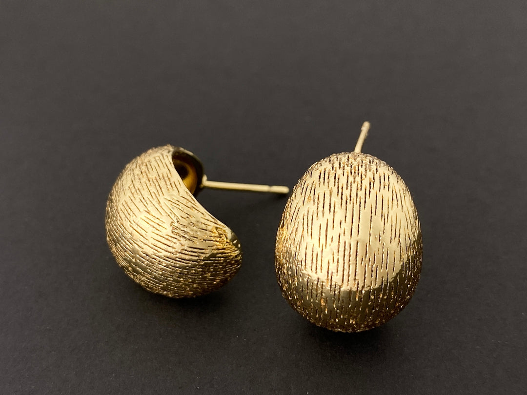 20x16mm Gold plated brass earrings, fashion earrings for her,beetle