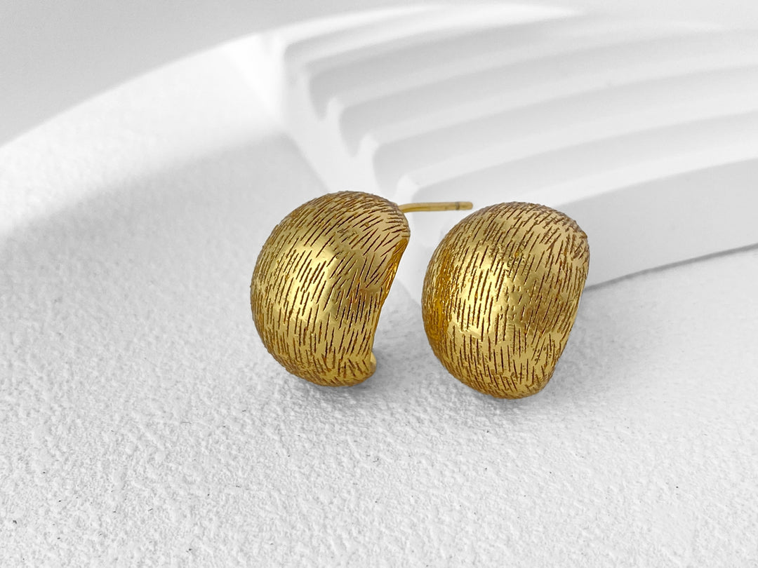 20x16mm Gold plated brass earrings, fashion earrings for her,beetle