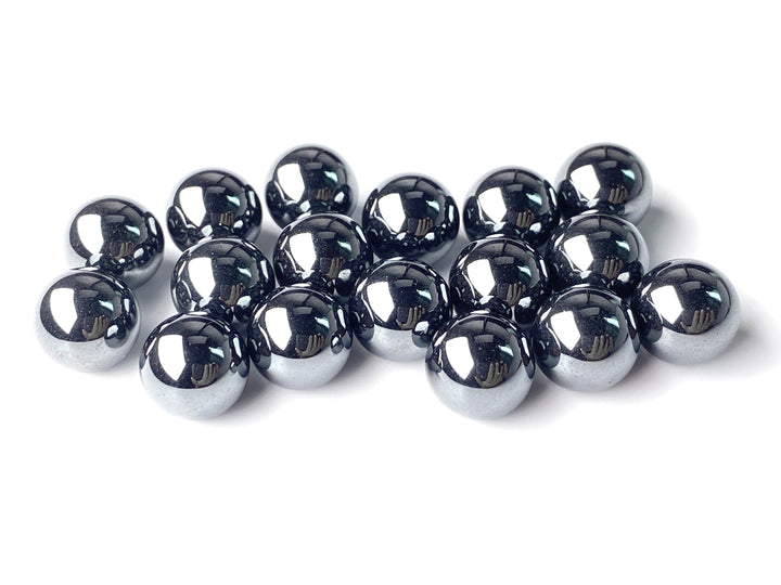 10PCS 8mm Hematite stone undrilled round spheres beads