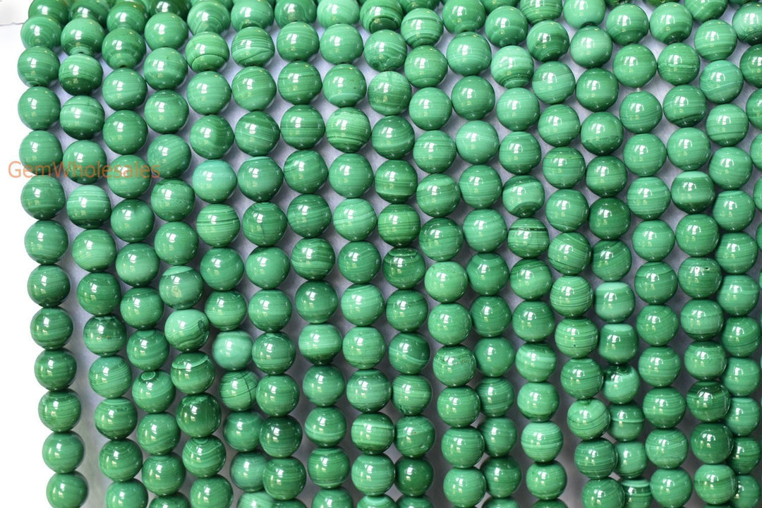 Malachite - Round- beads supplier