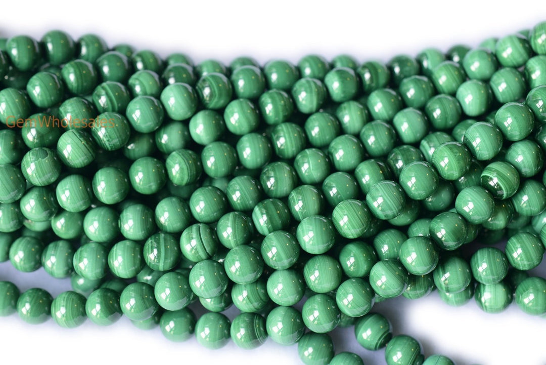 Malachite - Round- beads supplier