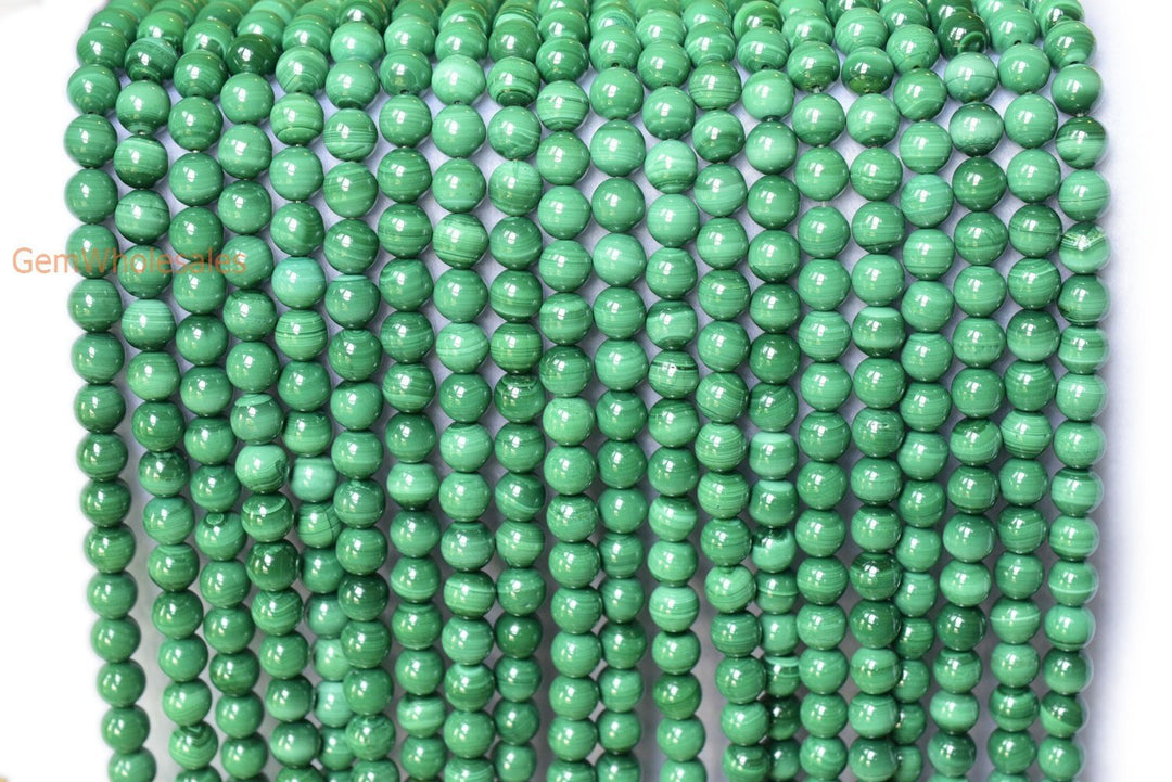 Malachite - Round- beads supplier