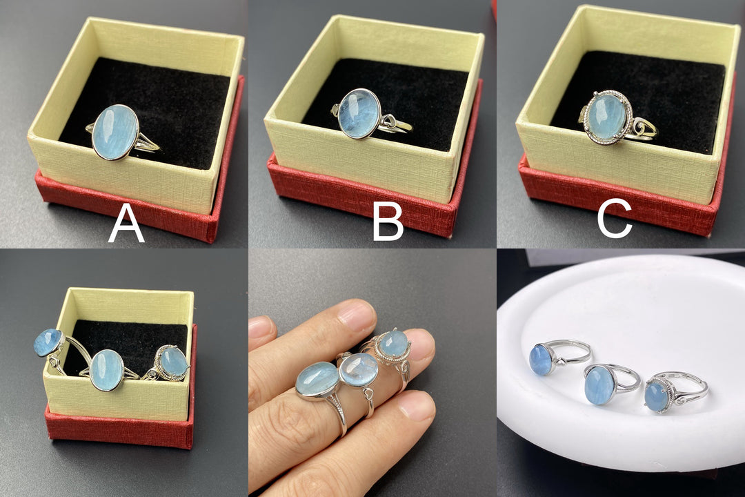 Aquamarine ring