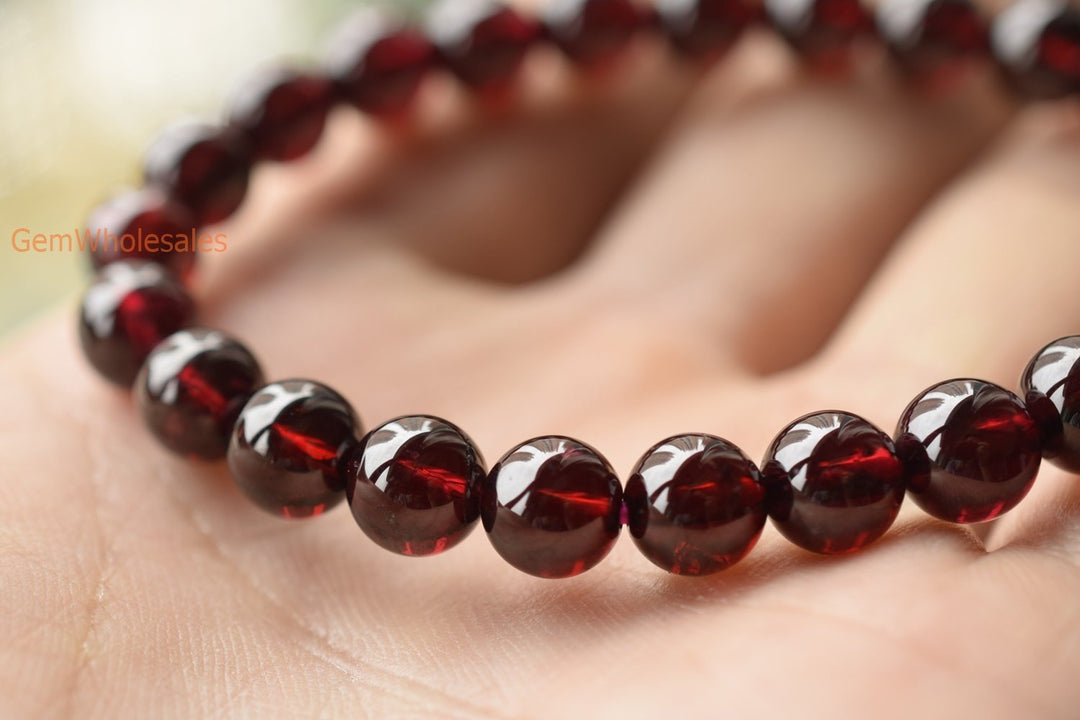 Garnet - Round- beads supplier