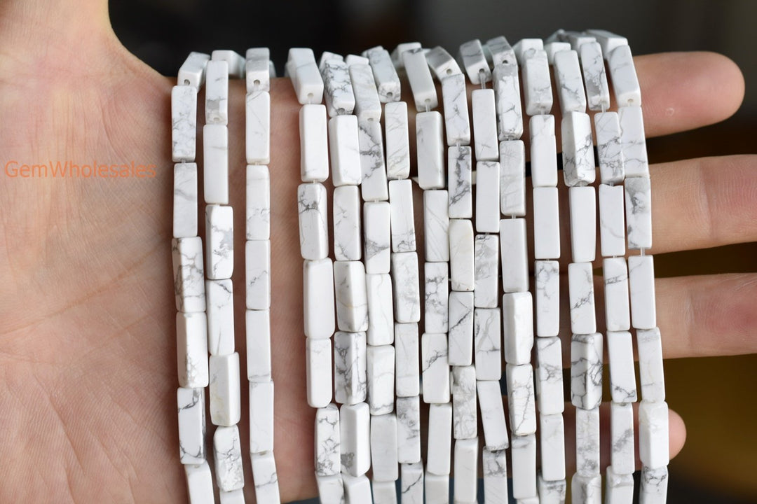 Howlite - Tube- beads supplier