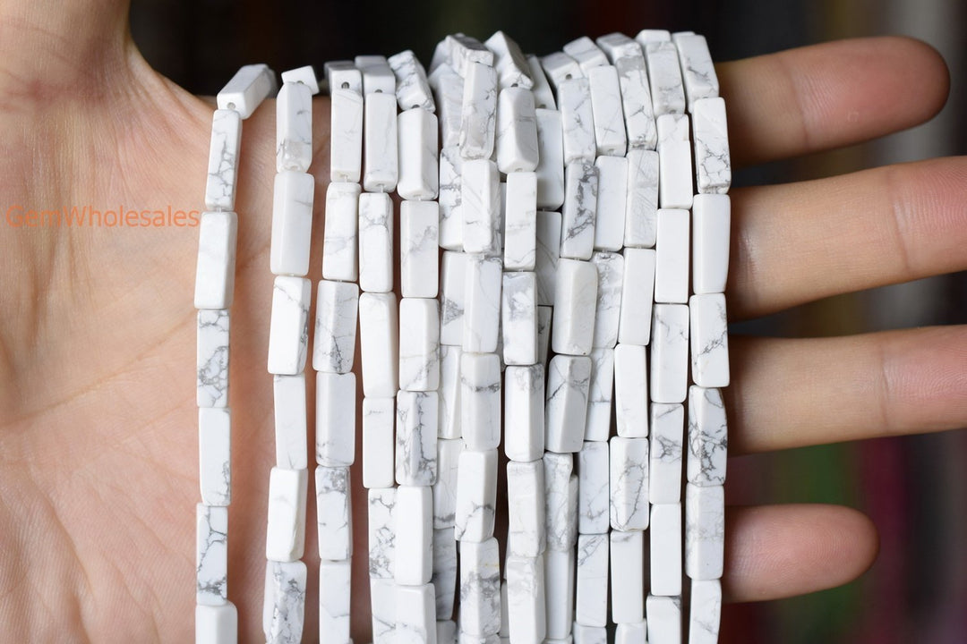 Howlite - Tube- beads supplier