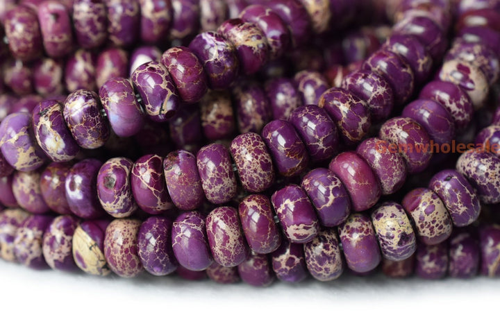 Sediment,impression jasper,emperor jasper - Rondelle- beads supplier