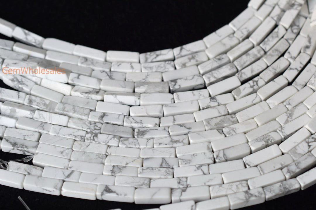 Howlite - Tube- beads supplier