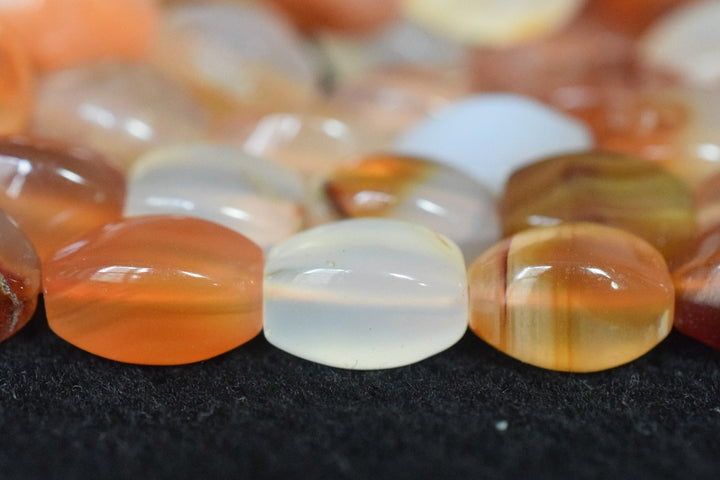 Carnelian - Rice- beads supplier
