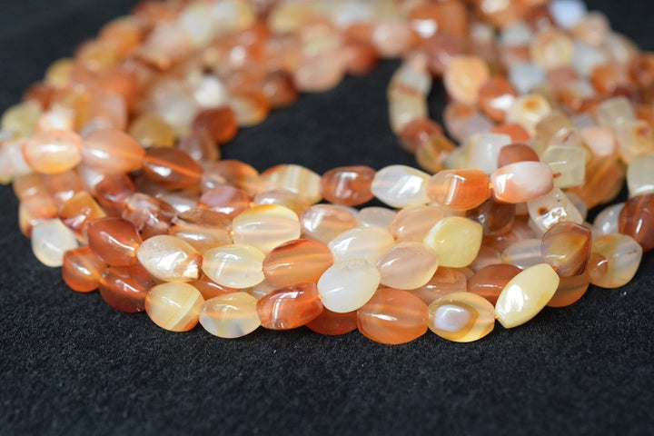 Carnelian - Rice- beads supplier
