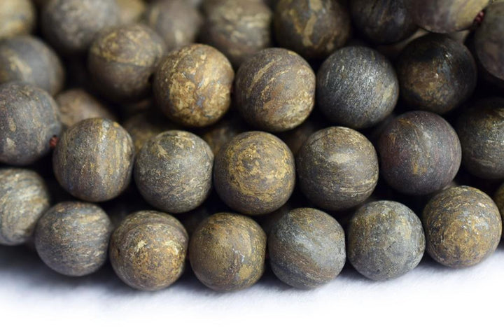 Bronzite - Round- beads supplier