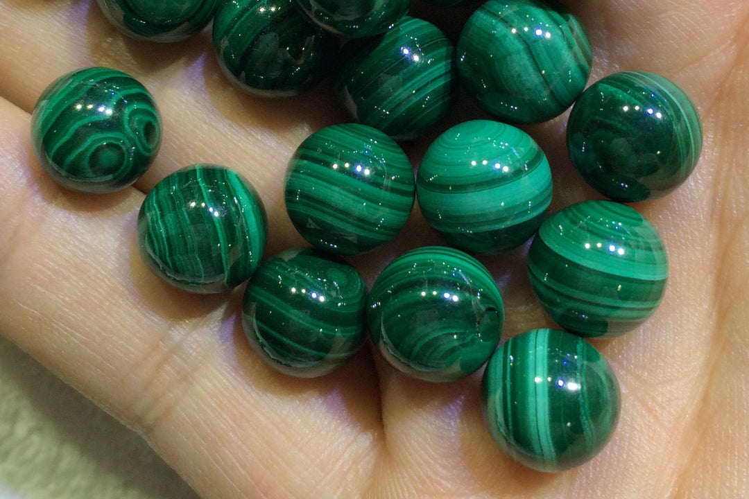 Malachite - Round- beads supplier