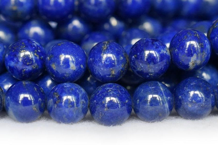 15.5" Natural Lapis lazuli stone 6mm/8mm/10mm round beads AA
