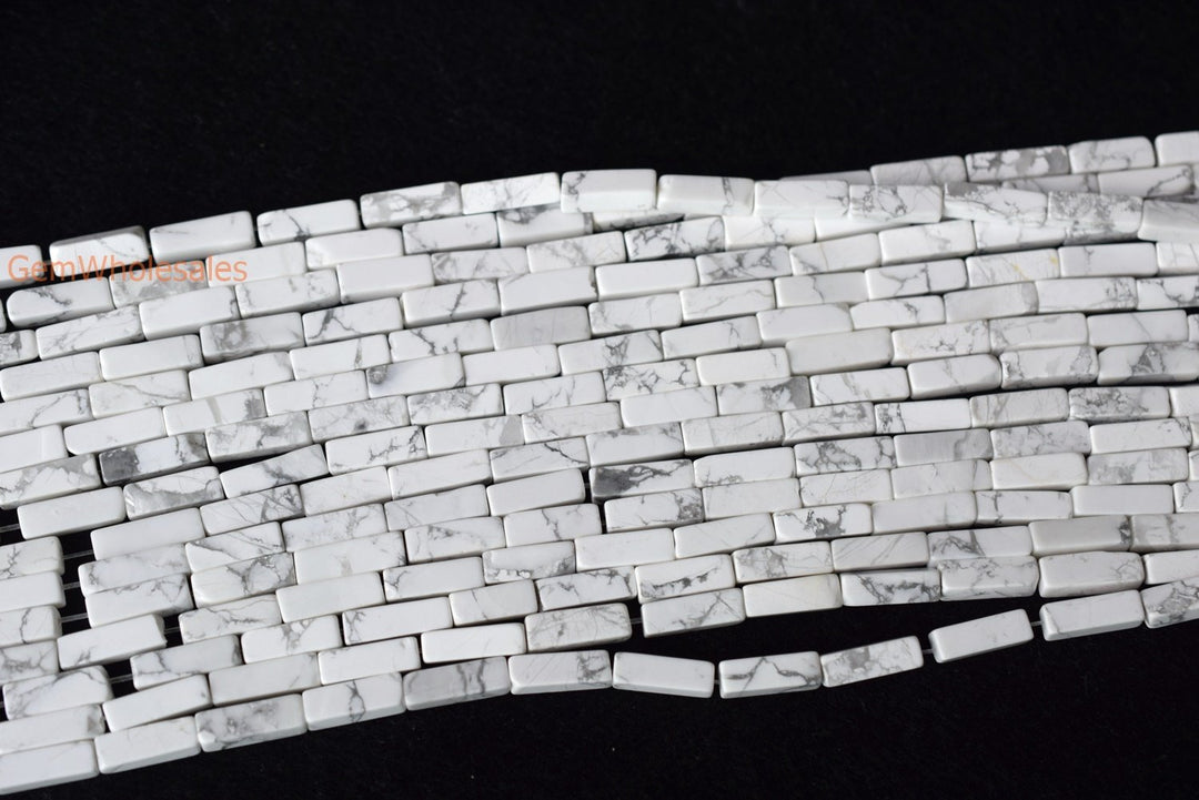 Howlite - Tube- beads supplier