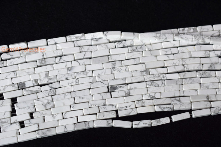 Howlite - Tube- beads supplier