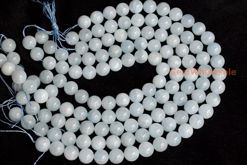Aquamarine - Round- beads supplier