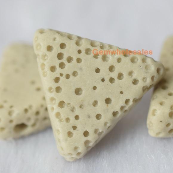Lava - triangle- beads supplier