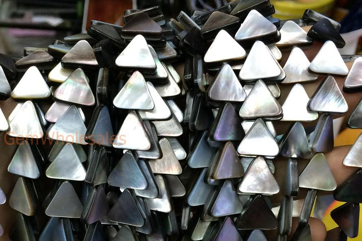 Black shell - Triangle- beads supplier