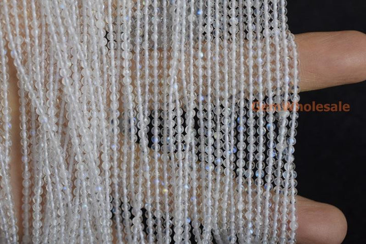 Moonstone - Round- beads supplier