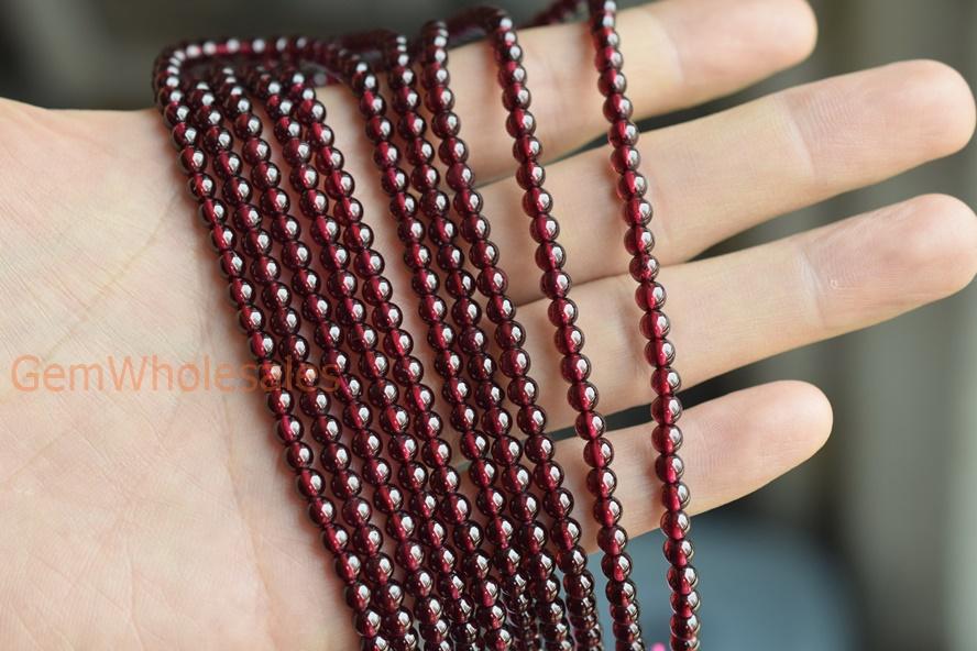Garnet - Round- beads supplier