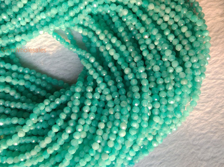 Amazonite - Round- beads supplier