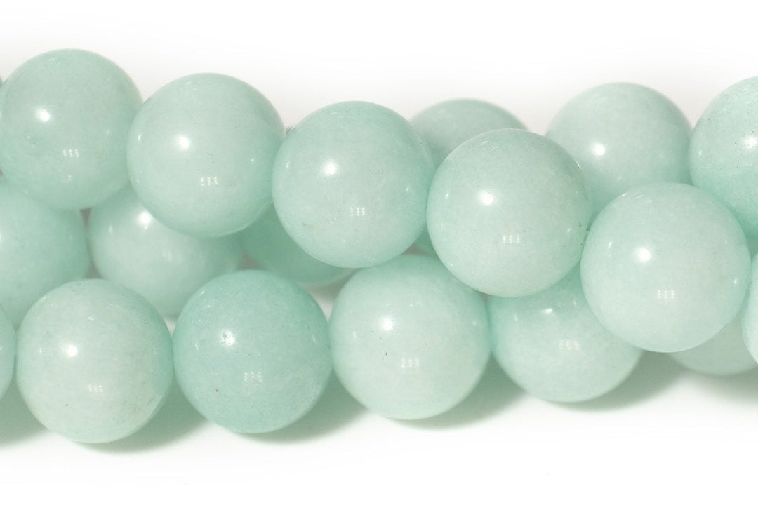 15" 6mm/8mm/10mm/12mm blue Malaysian jade Round beads gemstone