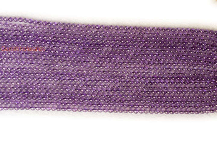 Amethyst - Round- beads supplier