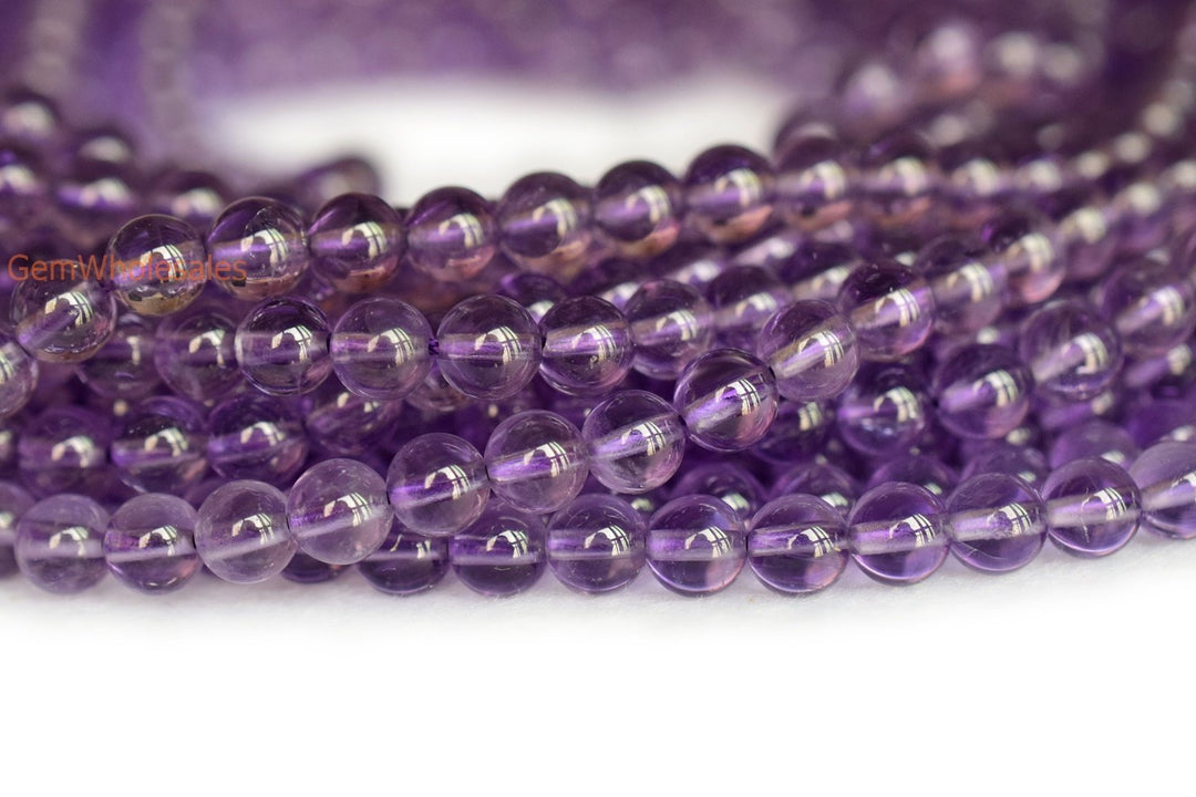Amethyst - Round- beads supplier