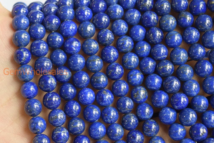 15.5" Natural Lapis lazuli stone 6mm/8mm/10mm round beads AA