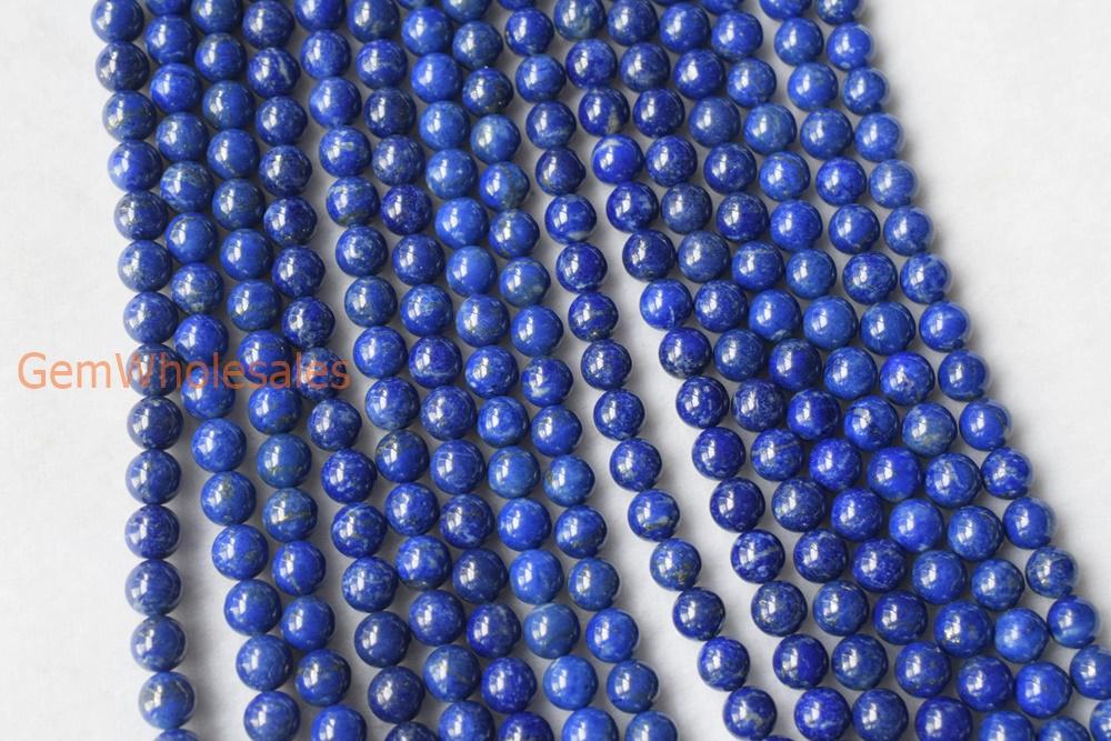 15.5" Natural Lapis lazuli stone 6mm/8mm/10mm round beads AA