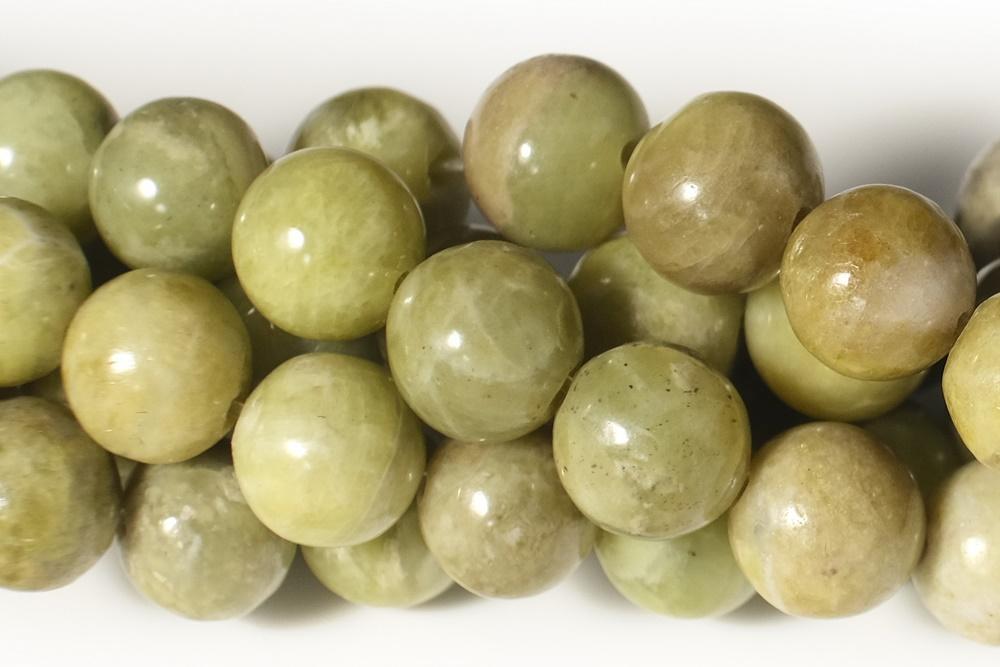 15.5" 8mm Natural Peridot round beads, ollive green color gemstonebeads, genuine peridot