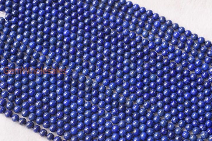 15.5" Natural Lapis lazuli stone 6mm/8mm/10mm round beads AA