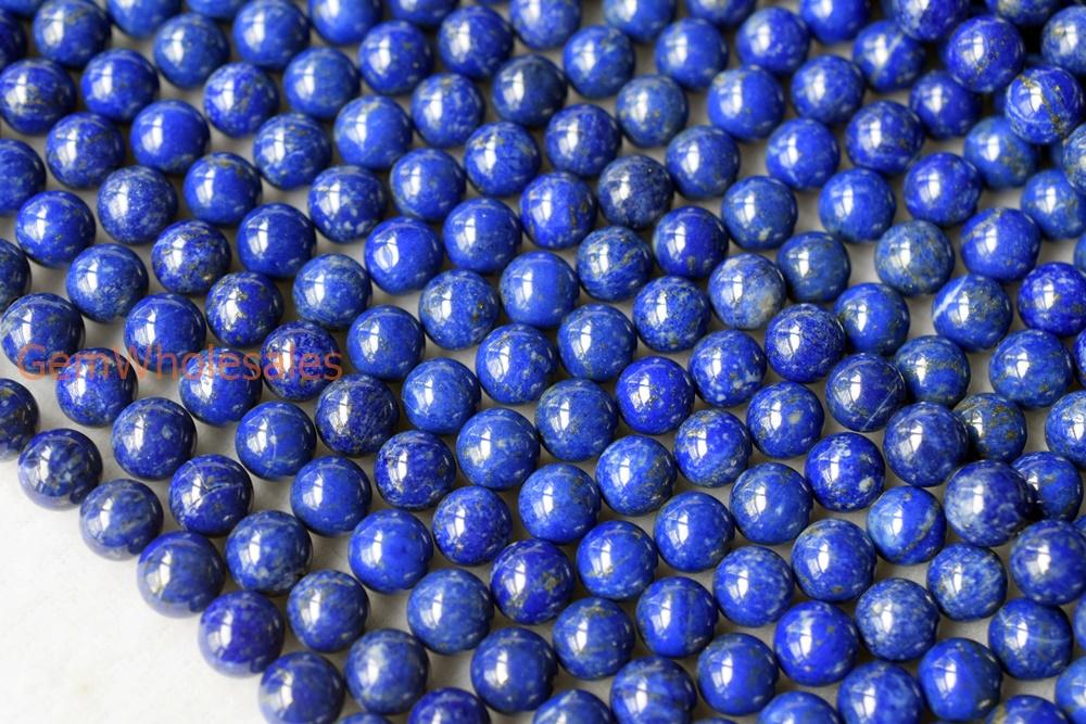 15.5" Natural Lapis lazuli stone 6mm/8mm/10mm round beads AA