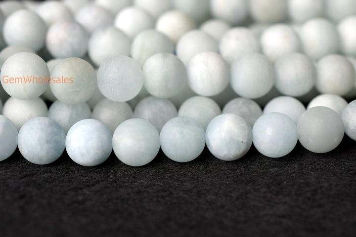 Aquamarine - Round- beads supplier