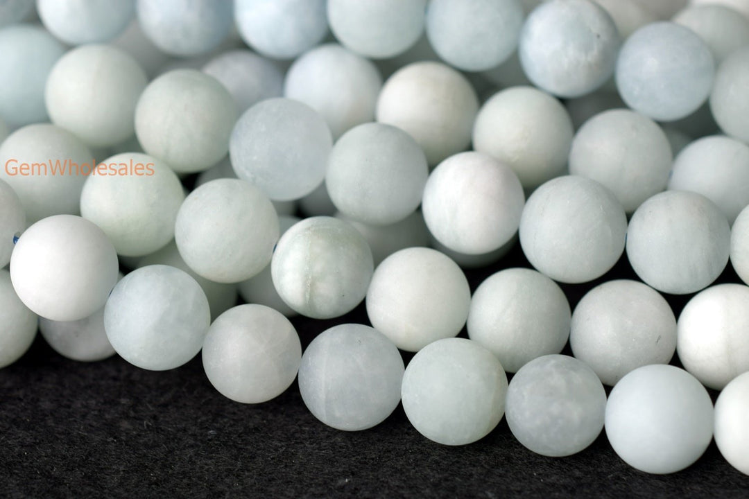 Aquamarine - Round- beads supplier