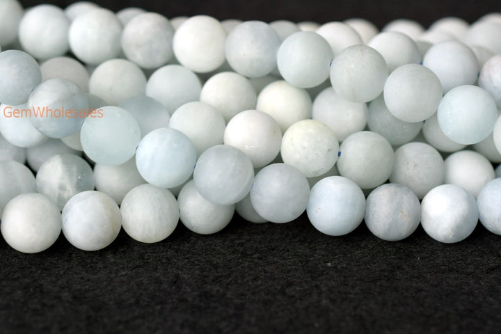 Aquamarine - Round- beads supplier