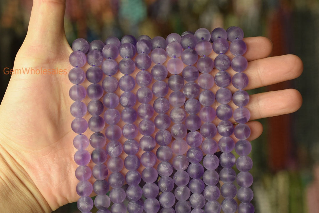 Amethyst - round- beads supplier