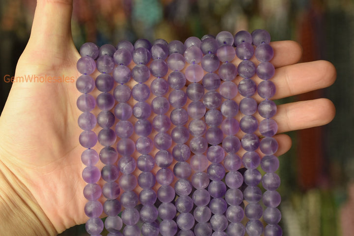 Amethyst - round- beads supplier