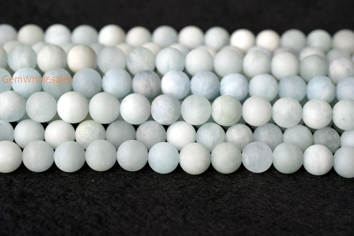Aquamarine - Round- beads supplier