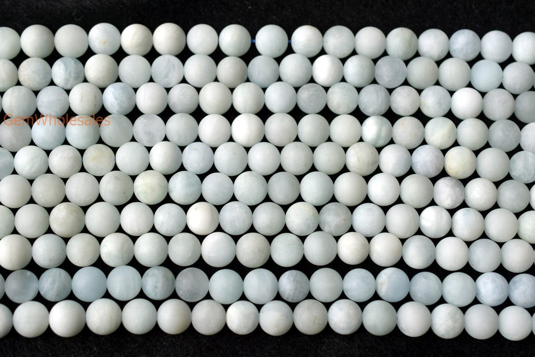 Aquamarine - Round- beads supplier