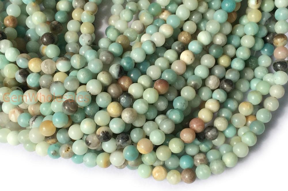 Amazonite - Round- beads supplier