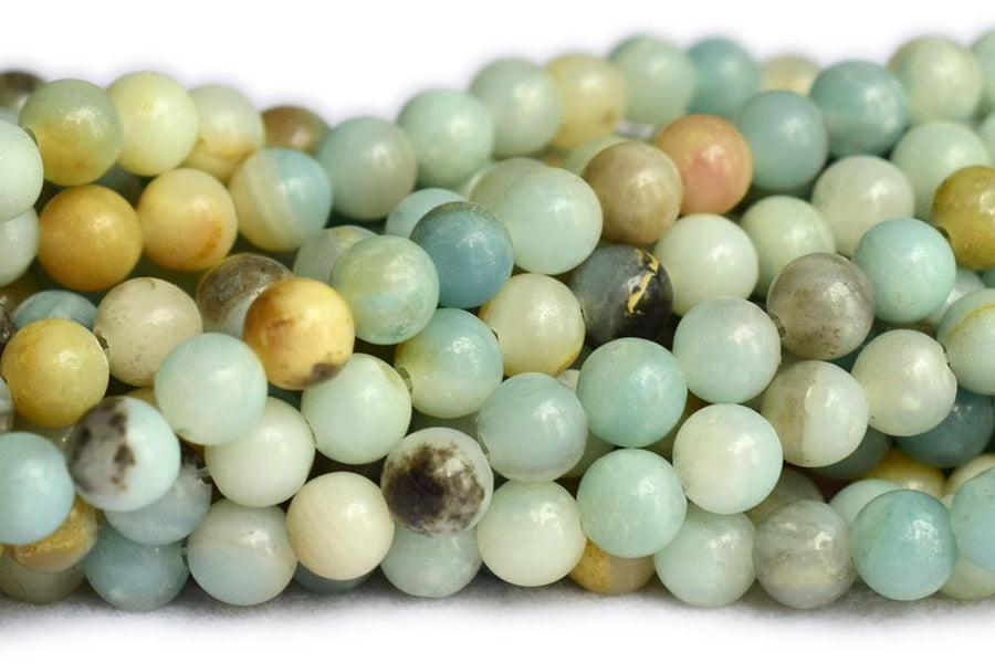 Amazonite - Round- beads supplier