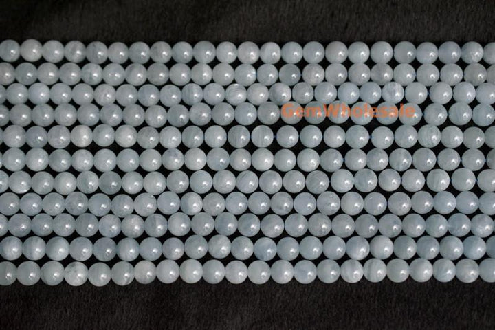 Aquamarine - Round- beads supplier