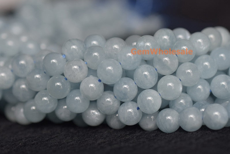 Aquamarine - Round- beads supplier