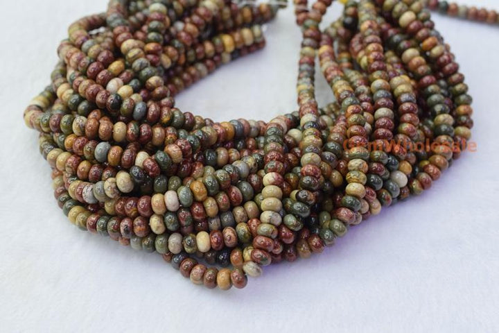 Picasso Jasper - Rondelle- beads supplier