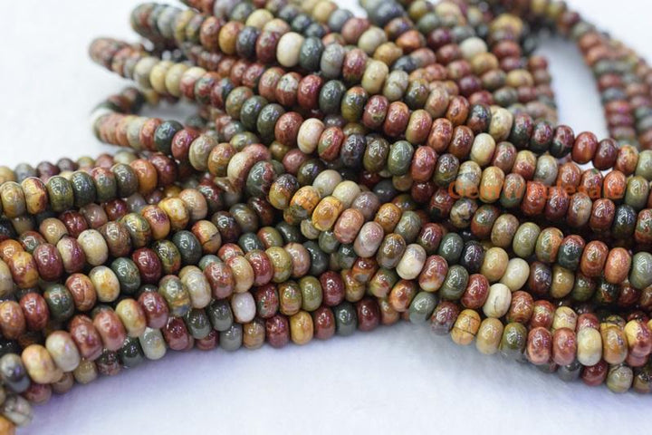 Picasso Jasper - Rondelle- beads supplier